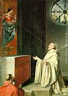 Vision Canvas Paintings - The Vision of St Bernard